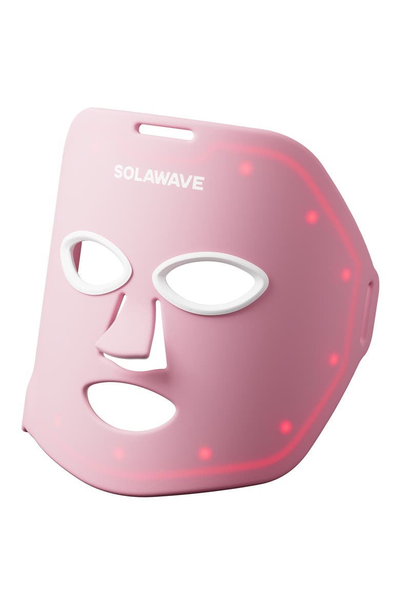 Wrinkle Retreat Light Therapy Face Mask, Main, color, PINK