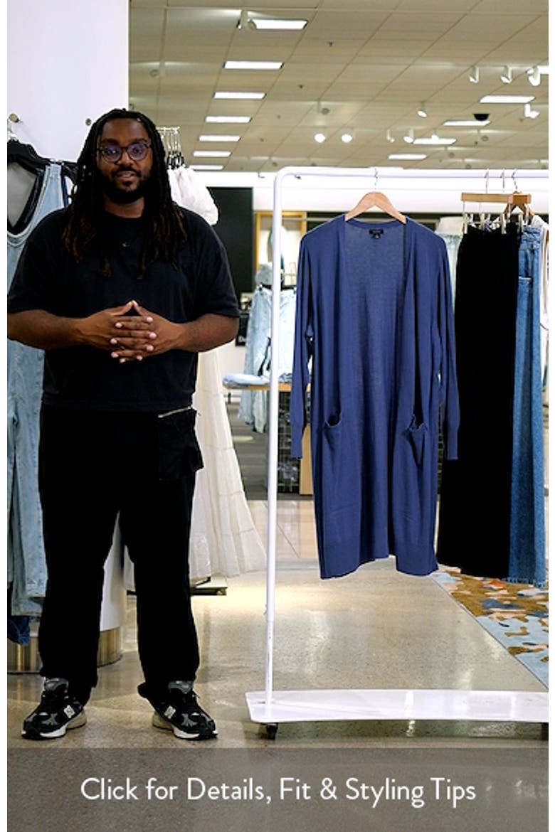 Open Front Longline Cardigan video