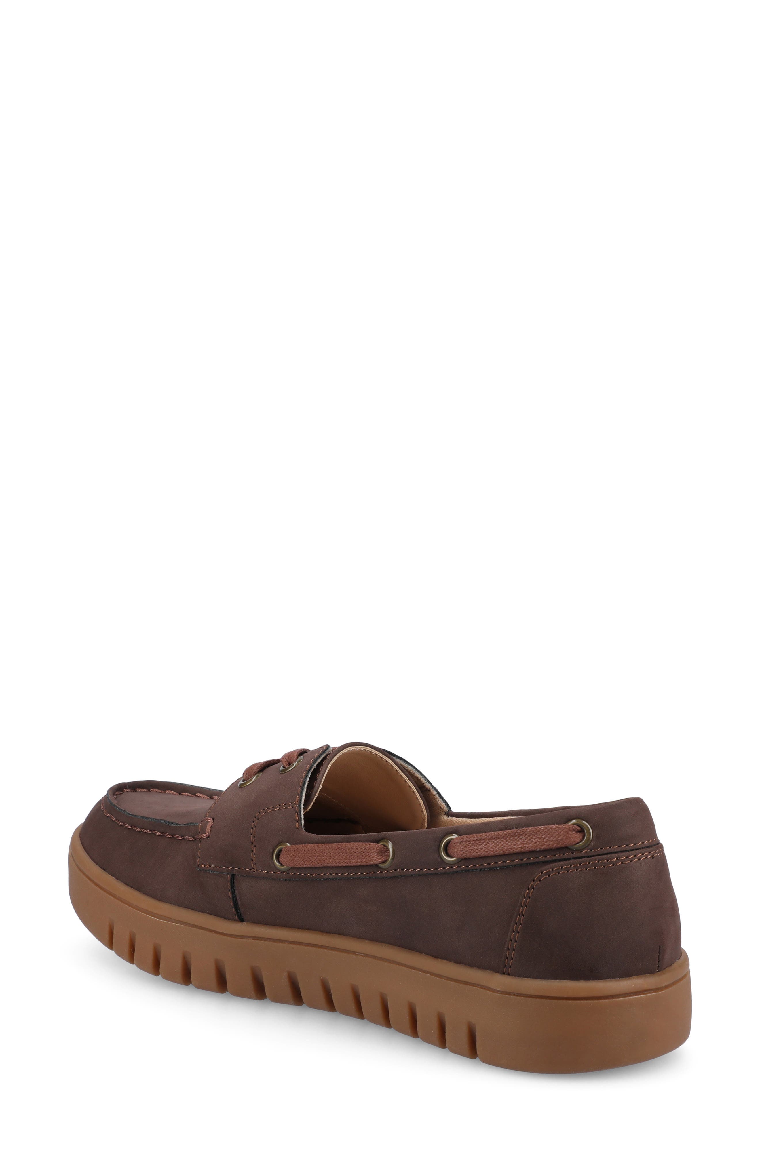 Marion Boat Shoe, Alternate, color, CHOCOLATE
