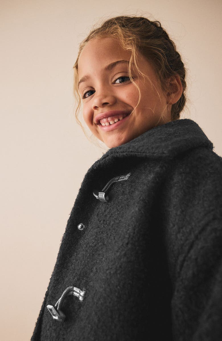 NEXT Kids' Toggle Coat, Alternate, color, Black