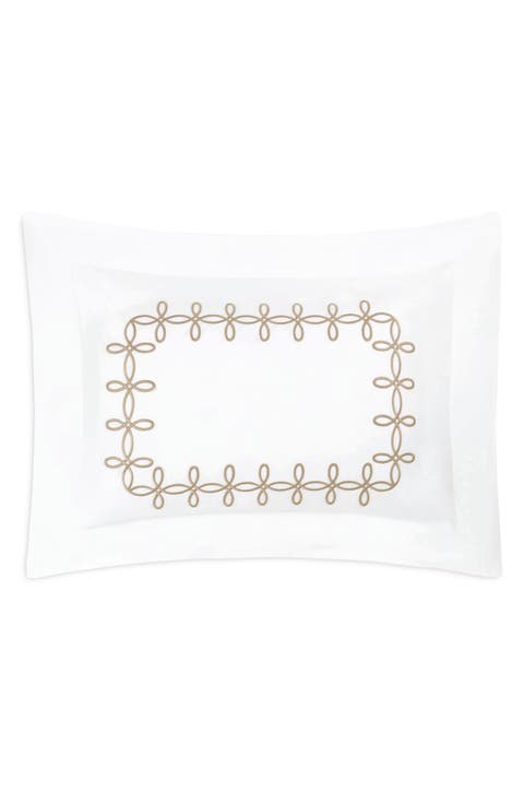 Gordian Knot Egyptian Cotton Percale Pillow Sham