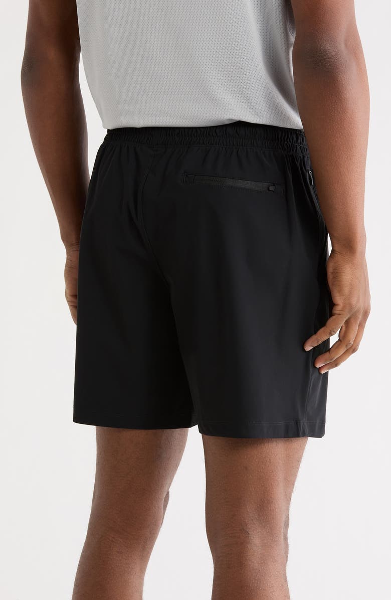 90 DEGREE BY REFLEX Warp Agility 7-Inch Shorts, Alternate, color, Black