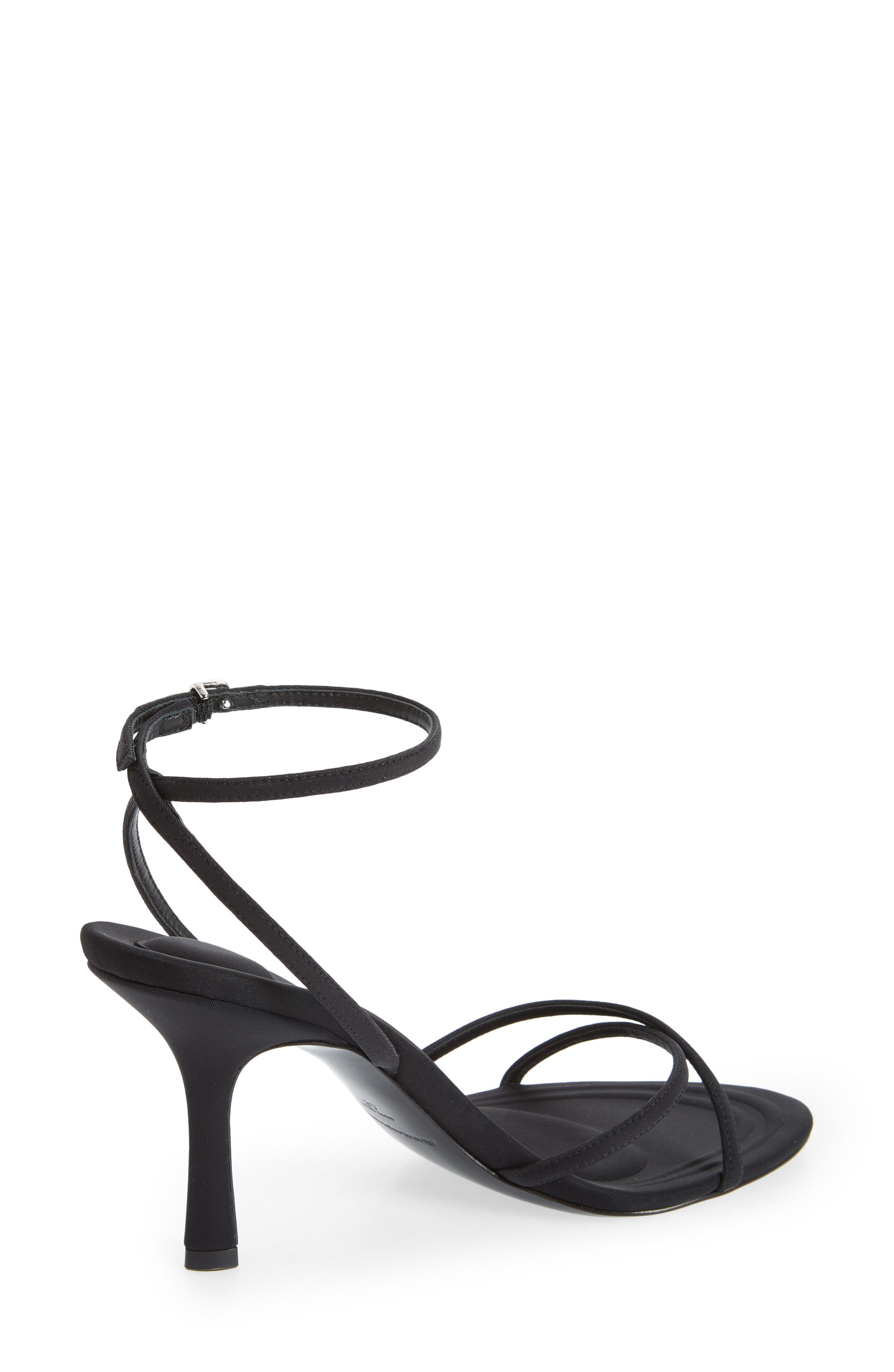Alexander Wang Dahlia Rhinestone Logo Sandal, Alternate, color, 