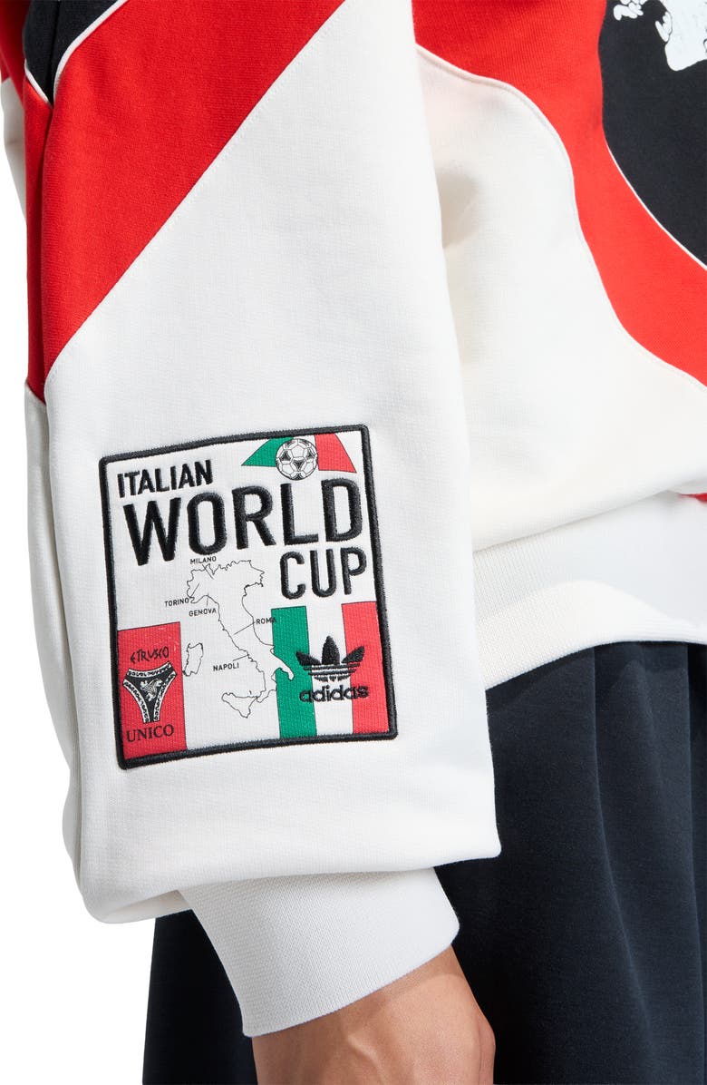 adidas Originals Italia Crewneck Sweatshirt, Alternate, color,