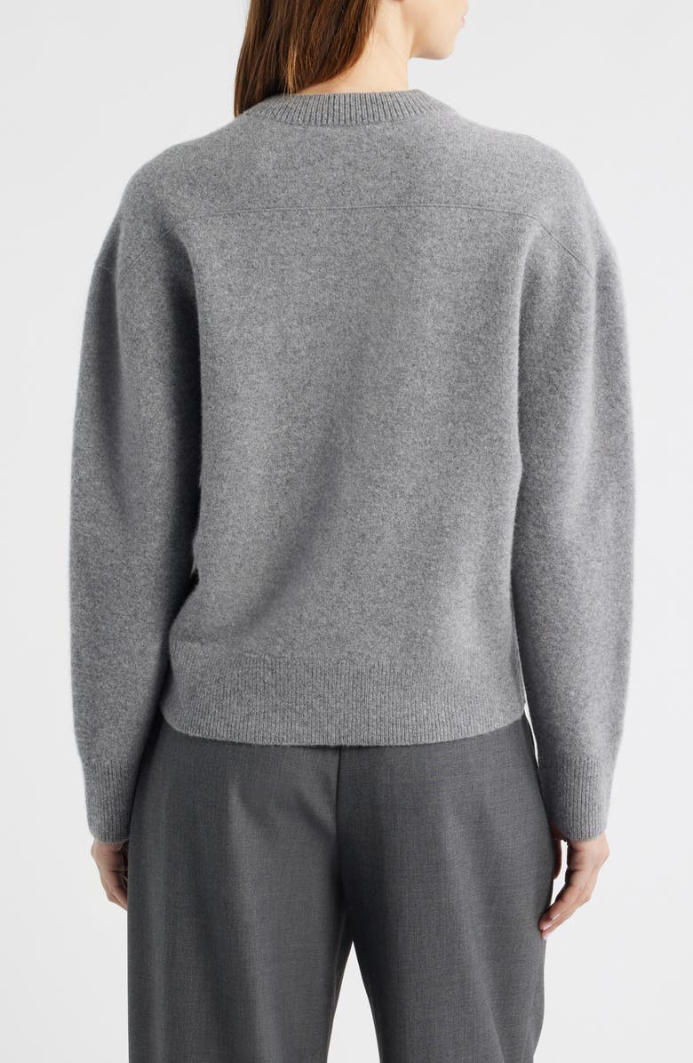 COS Wool Blend V-Neck Sweater, Alternate, color, Grey Dusty Light