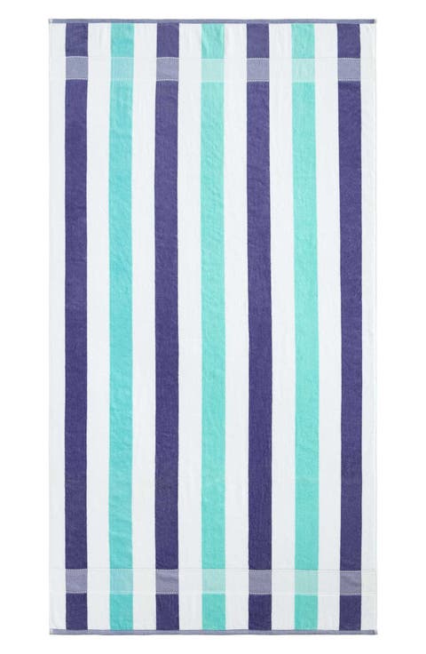 Color Pop Stripe Beach Towel
