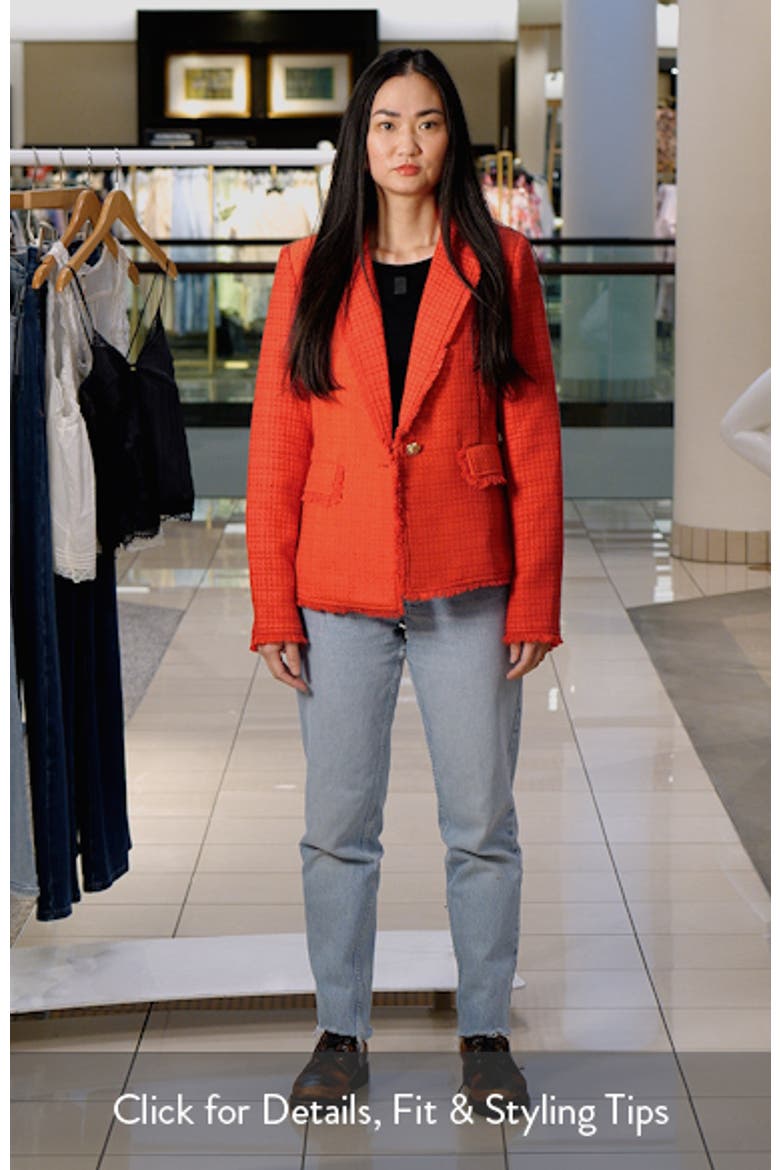 Simona Tweed Blazer video