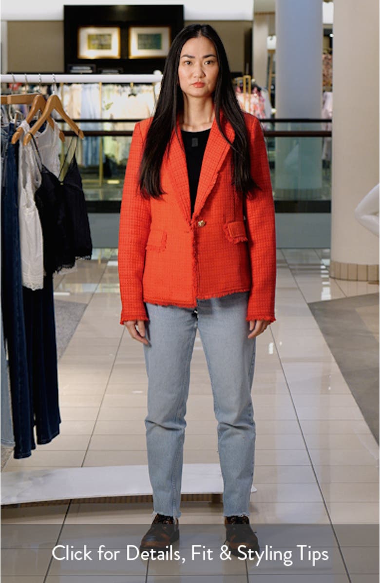 Simona Tweed Blazer, sales video thumbnail