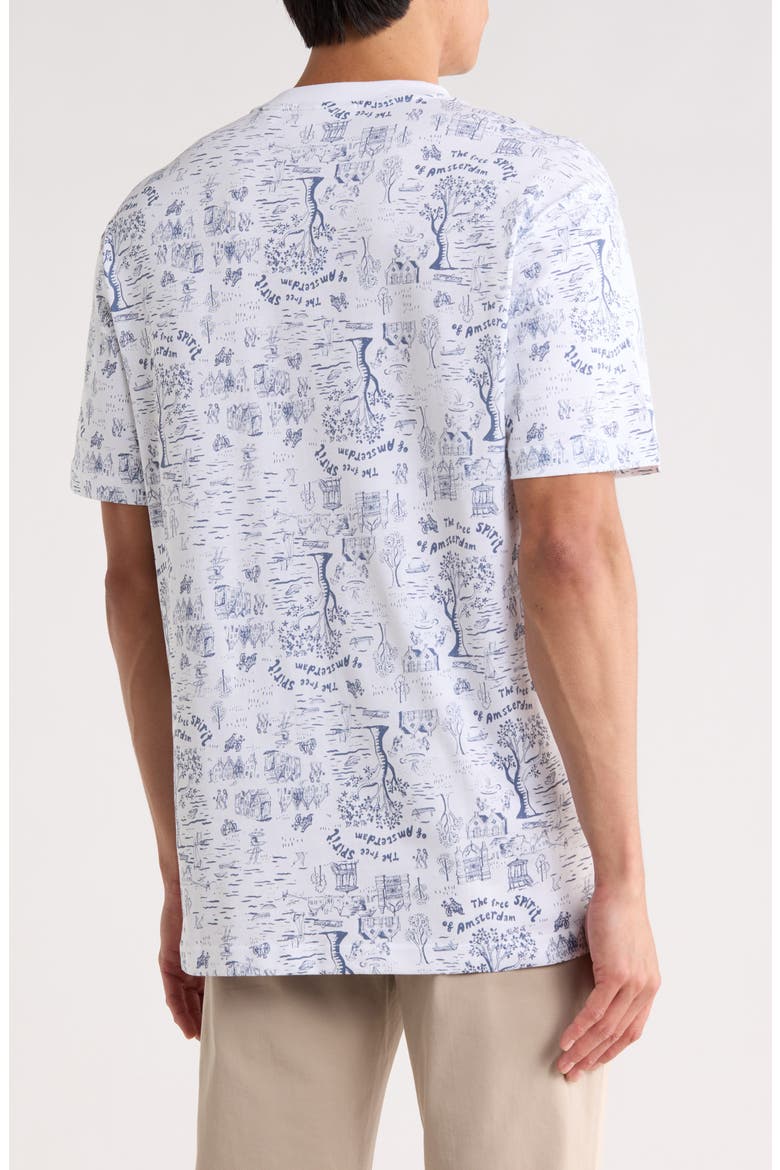 Landscape Graphic T-Shirt, Alternate, color, BRIGHT WHITE