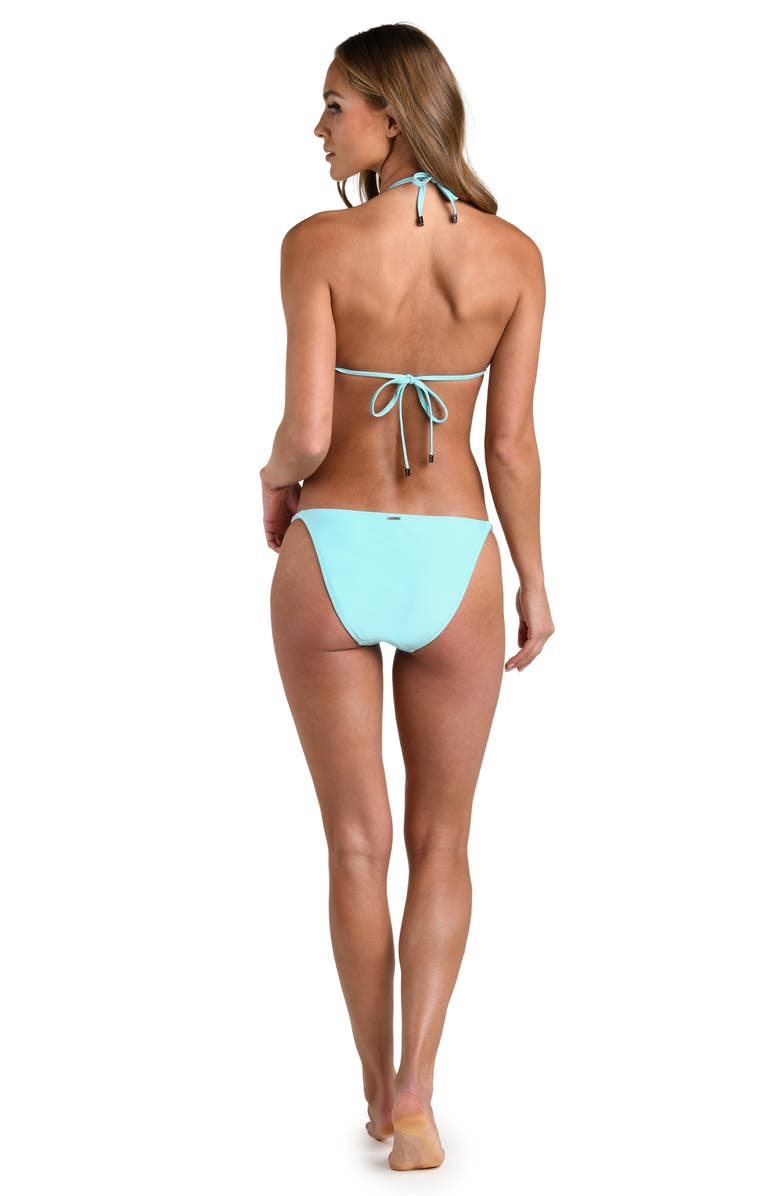 L'AGENCE Annabell Ring Underwire Bikini Top, Alternate, color, Ice Blue