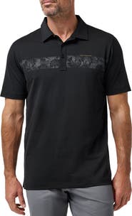 TravisMathew Performance Jersey Flight Polo Shirt