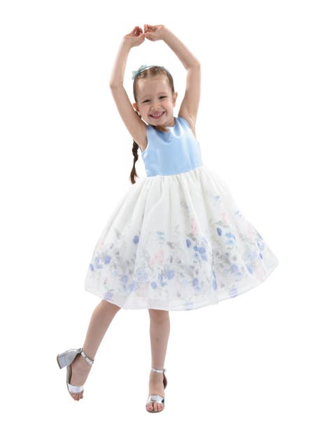 Mabel Floral Garden Organza Dress