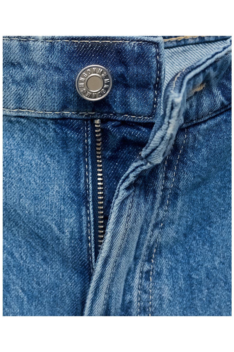 Dart Bermuda Denim Shorts, Alternate, color, MEDIUM BLUE