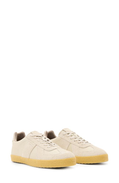 Allsaints Jaimee Low Top Ripstop Trainers In Chalk White