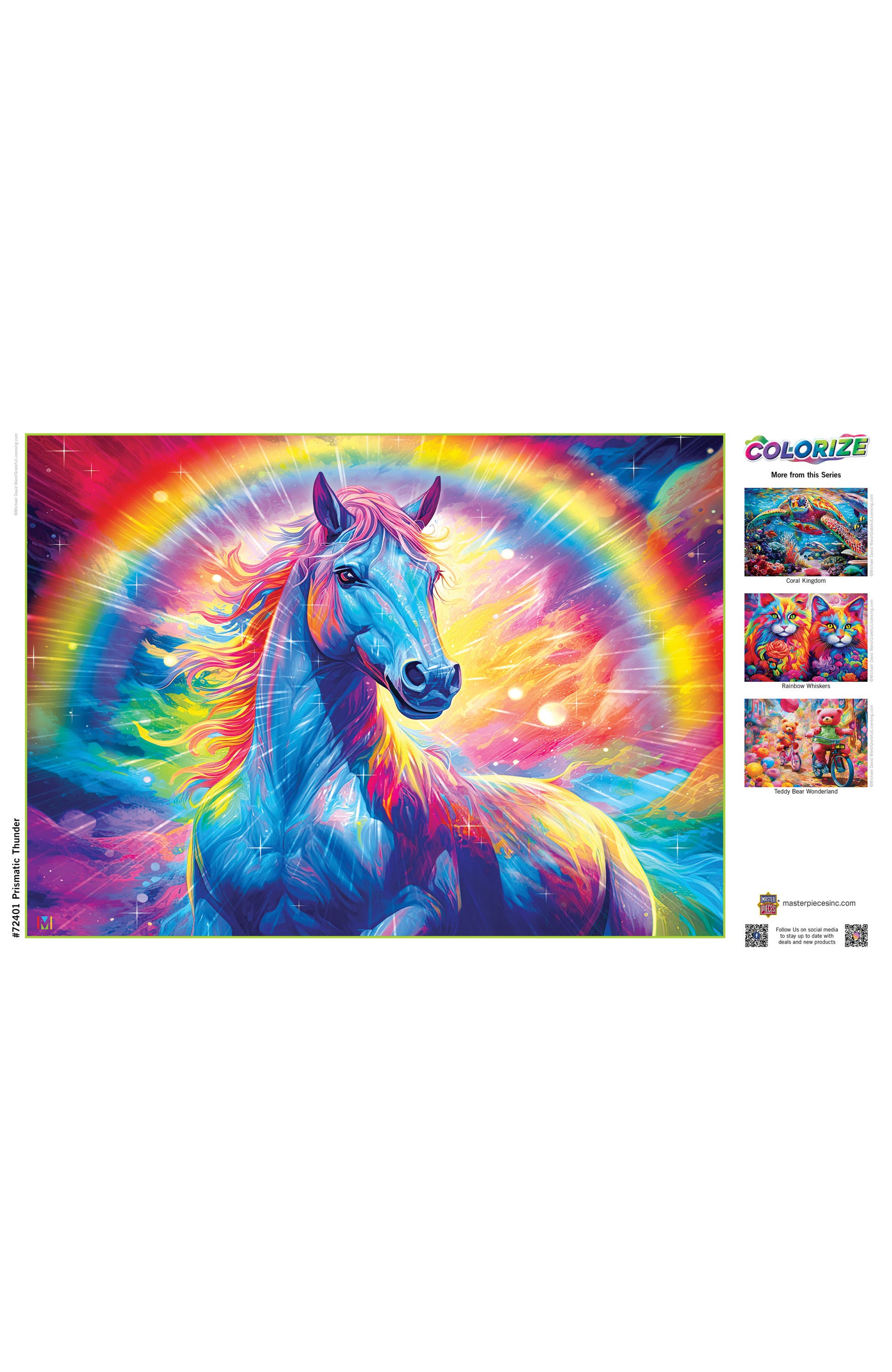 Rainbow♡♡♡様一枚 Prismatic Thunder 1000 Piece Puzzle | Nordstrom