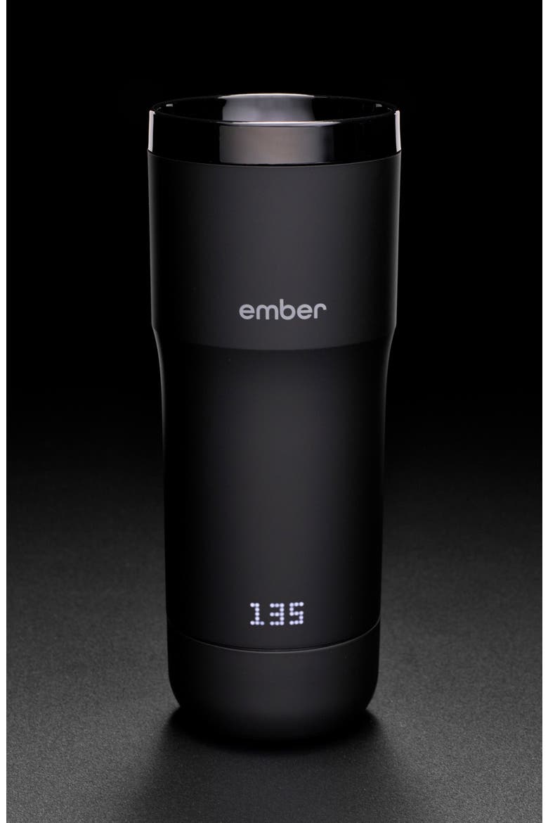Travel  Mug, Alternate, color, MATTE BLACK