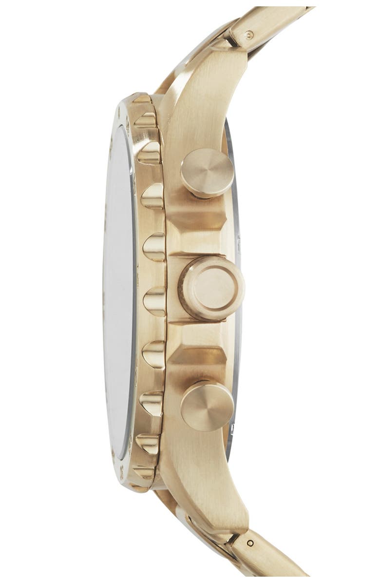 Fossil 'Nate' Chronograph Bracelet Watch, 50mm, Alternate, color, 