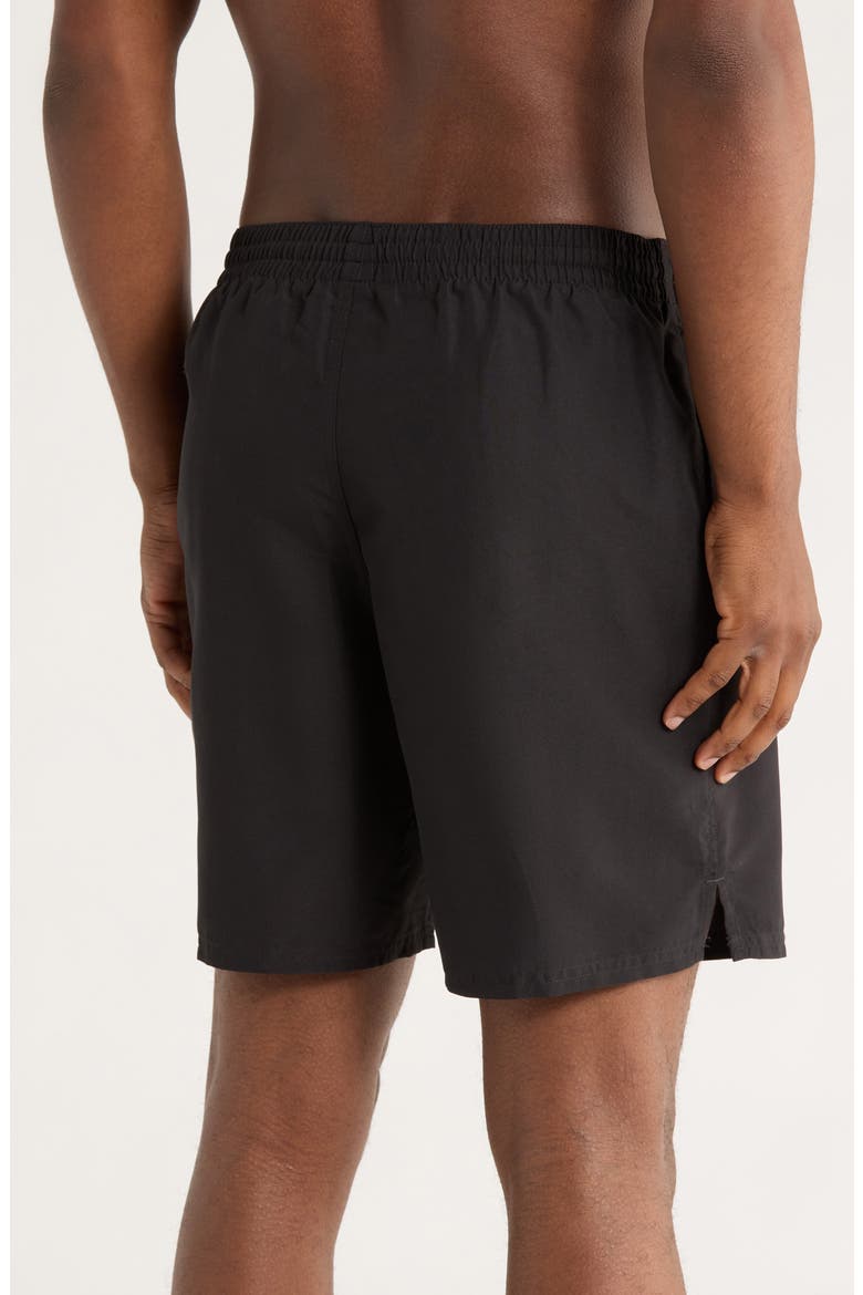 7-Inch Volley Swim Trunks, Alternate, color, BLACK
