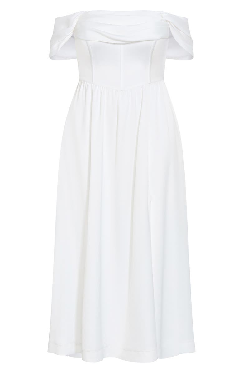 City Chic Angel Love Corset Maxi Dress, Alternate, color, 