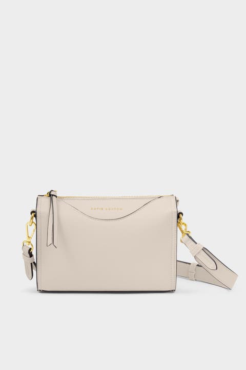 Alba Crossbody Bag in Oyster