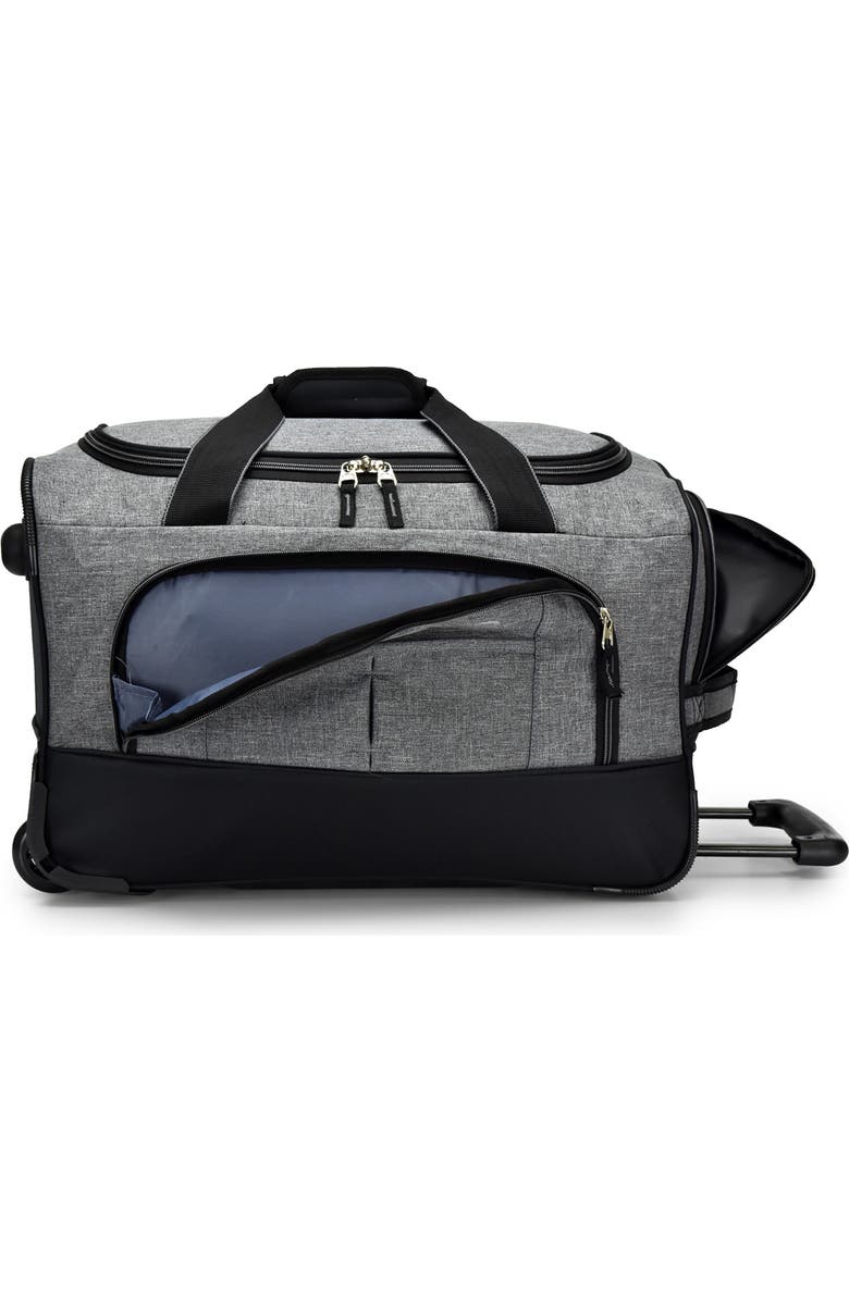 TRAVELERS CHOICE Pacific Gear 20" Roller Duffel Bag, Main, color,