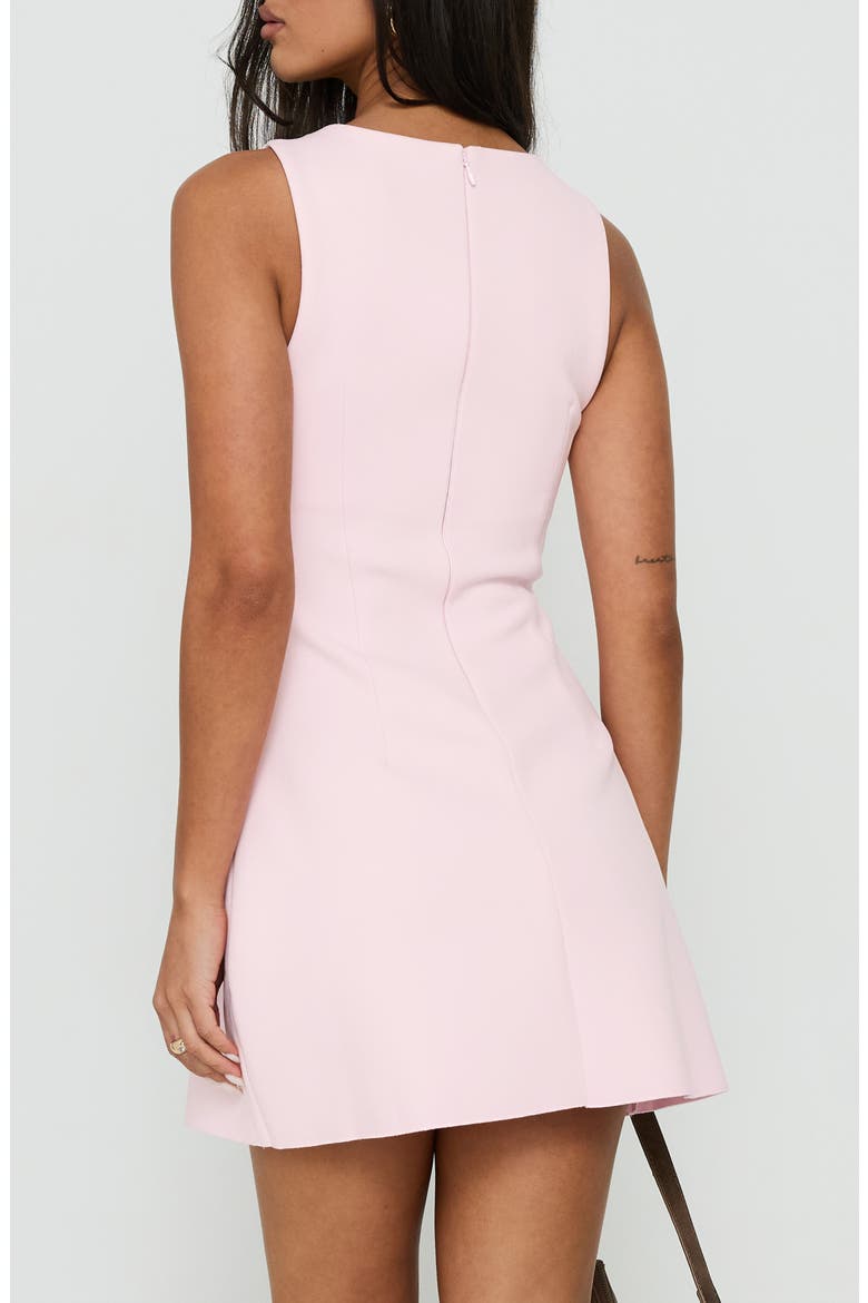 Anse Sleeveless Minidress, Alternate, color, MARSHMALLOW PINK