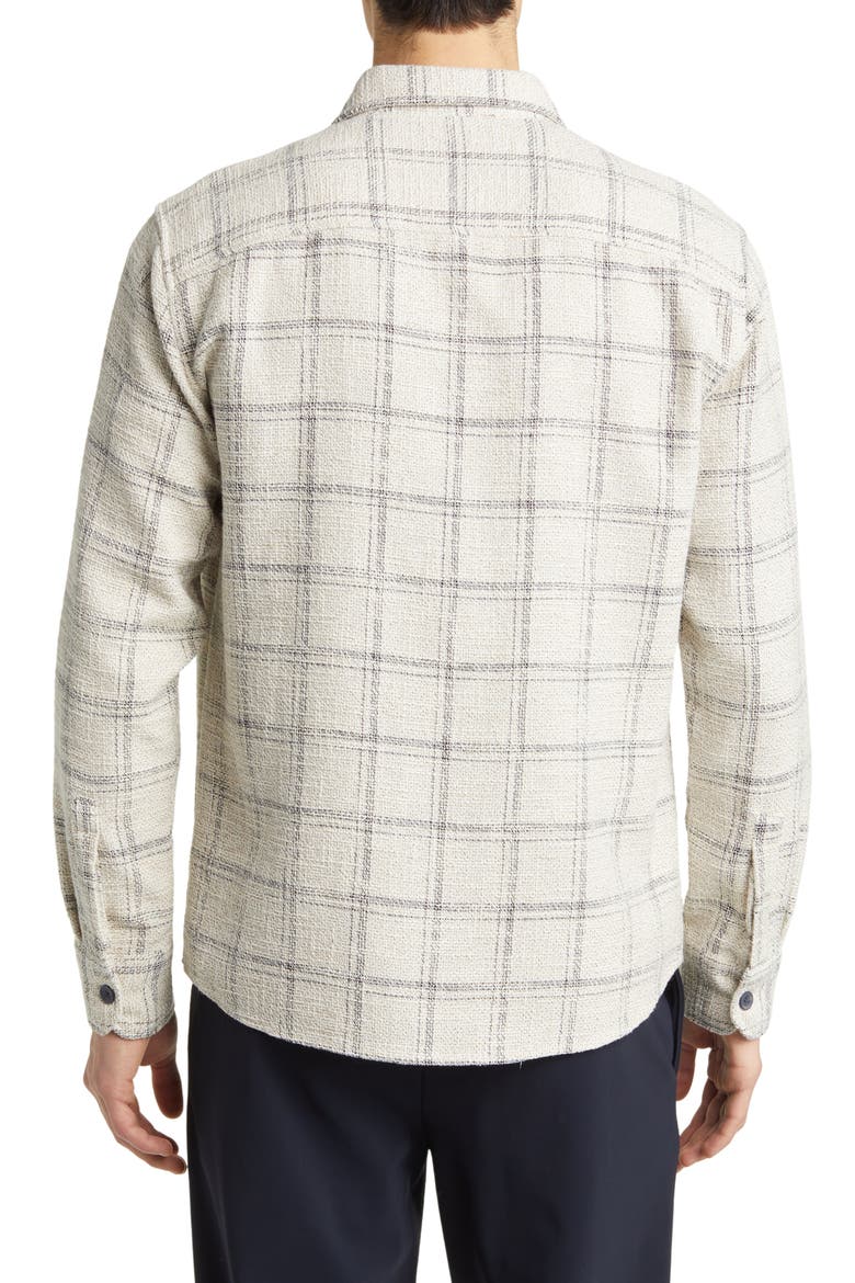 New London Check Button-Up Shirt, Alternate, color, LIGHT BEIGE