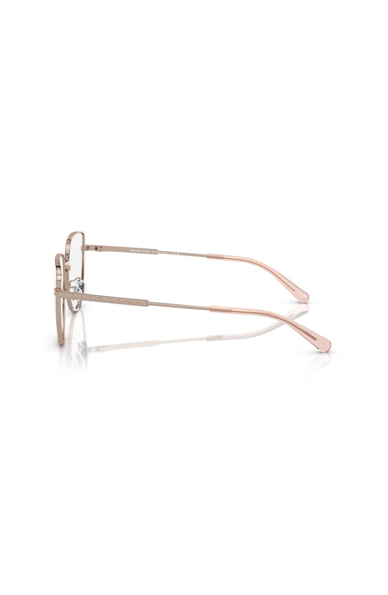 Michael Kors 55mm Round optical glasses, Alternate, color, Pink