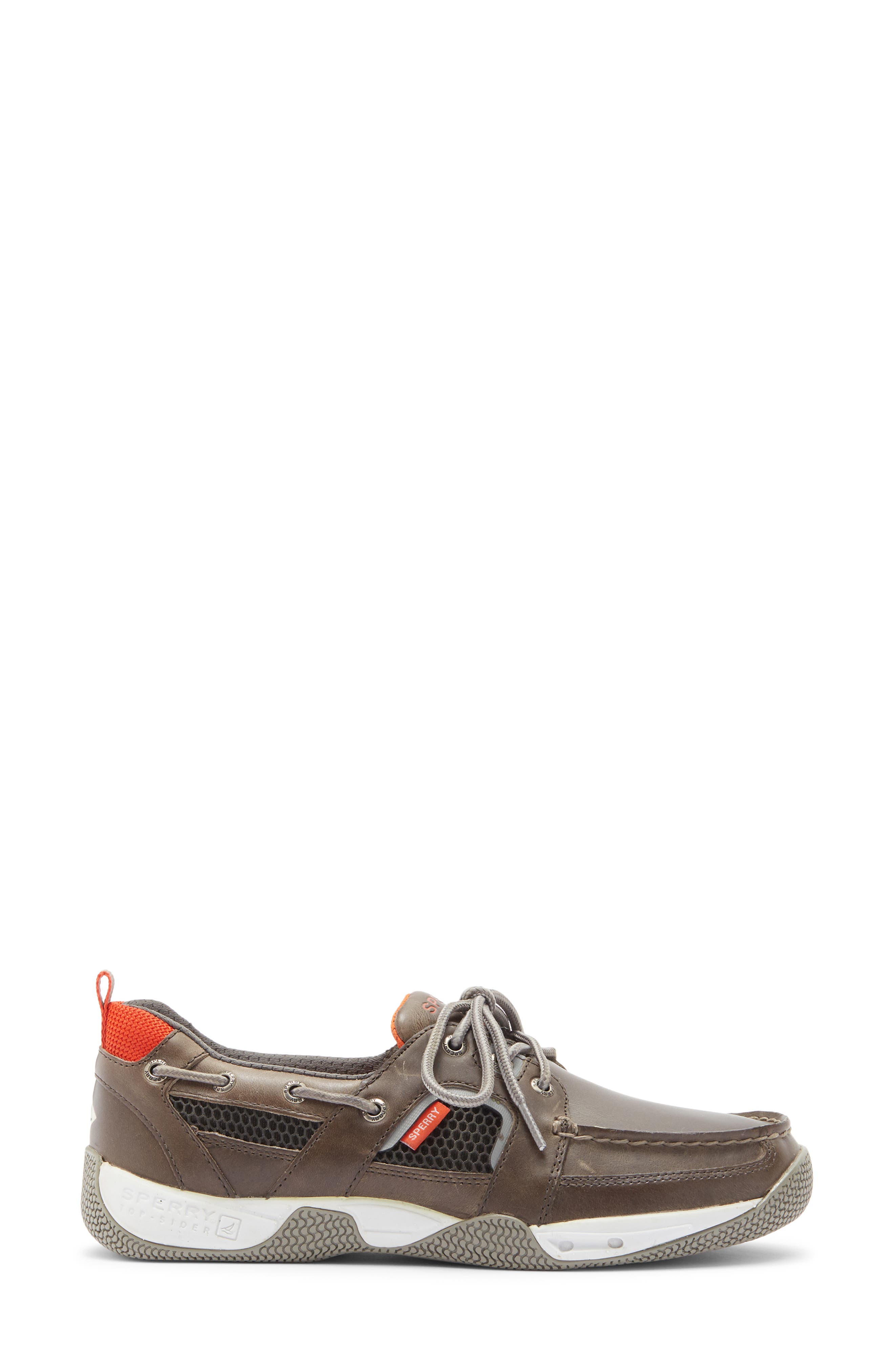 Sperry Sea Kite Boat Shoe, Alternate, color, Grey