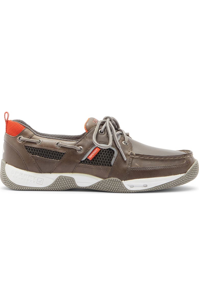 Sperry Sea Kite Boat Shoe, Alternate, color, Grey