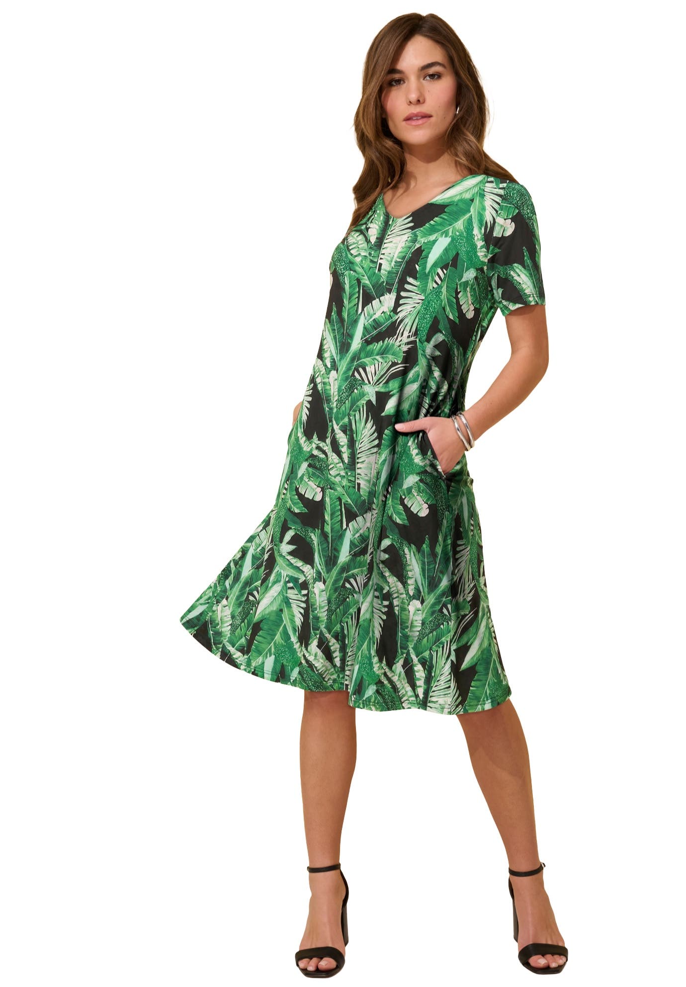 GREEN PALM LEAVES