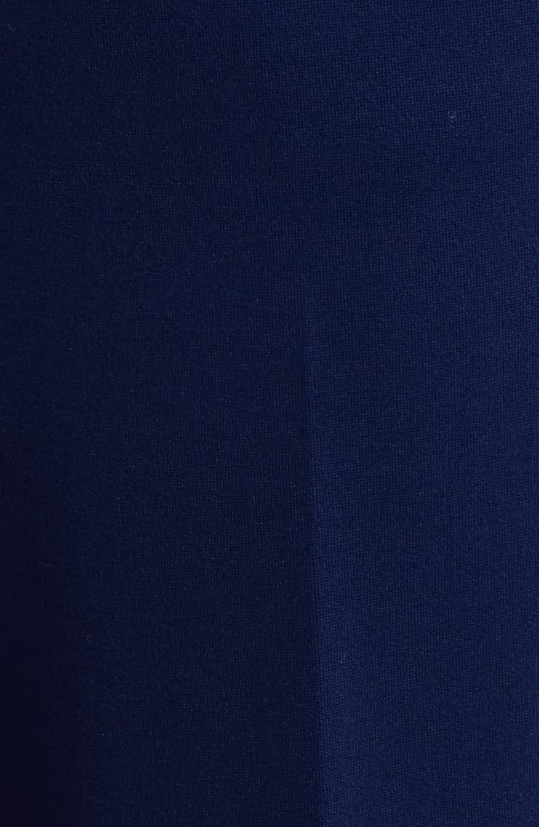 Anne Klein Flat Front Straight Leg Pants, Alternate, color, Distant Mountain