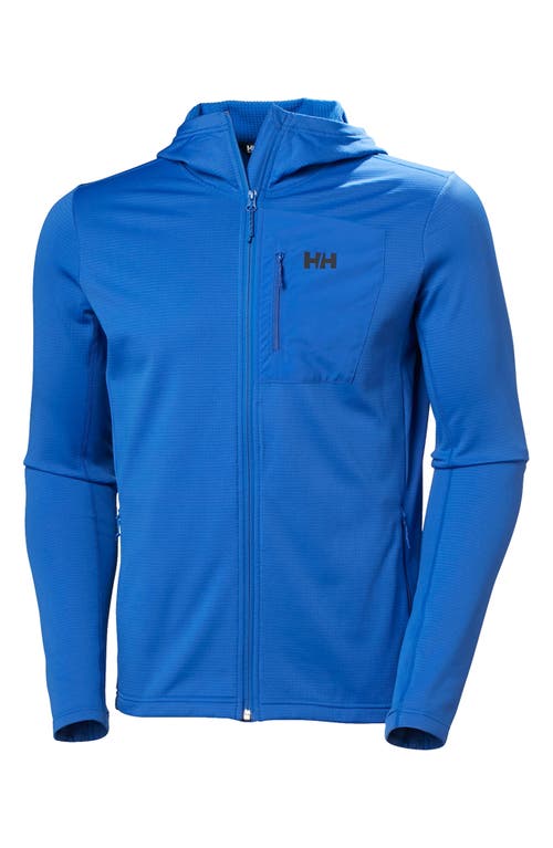 Helly Hansen Versalite Fleece Hooded Jacket In Blue
