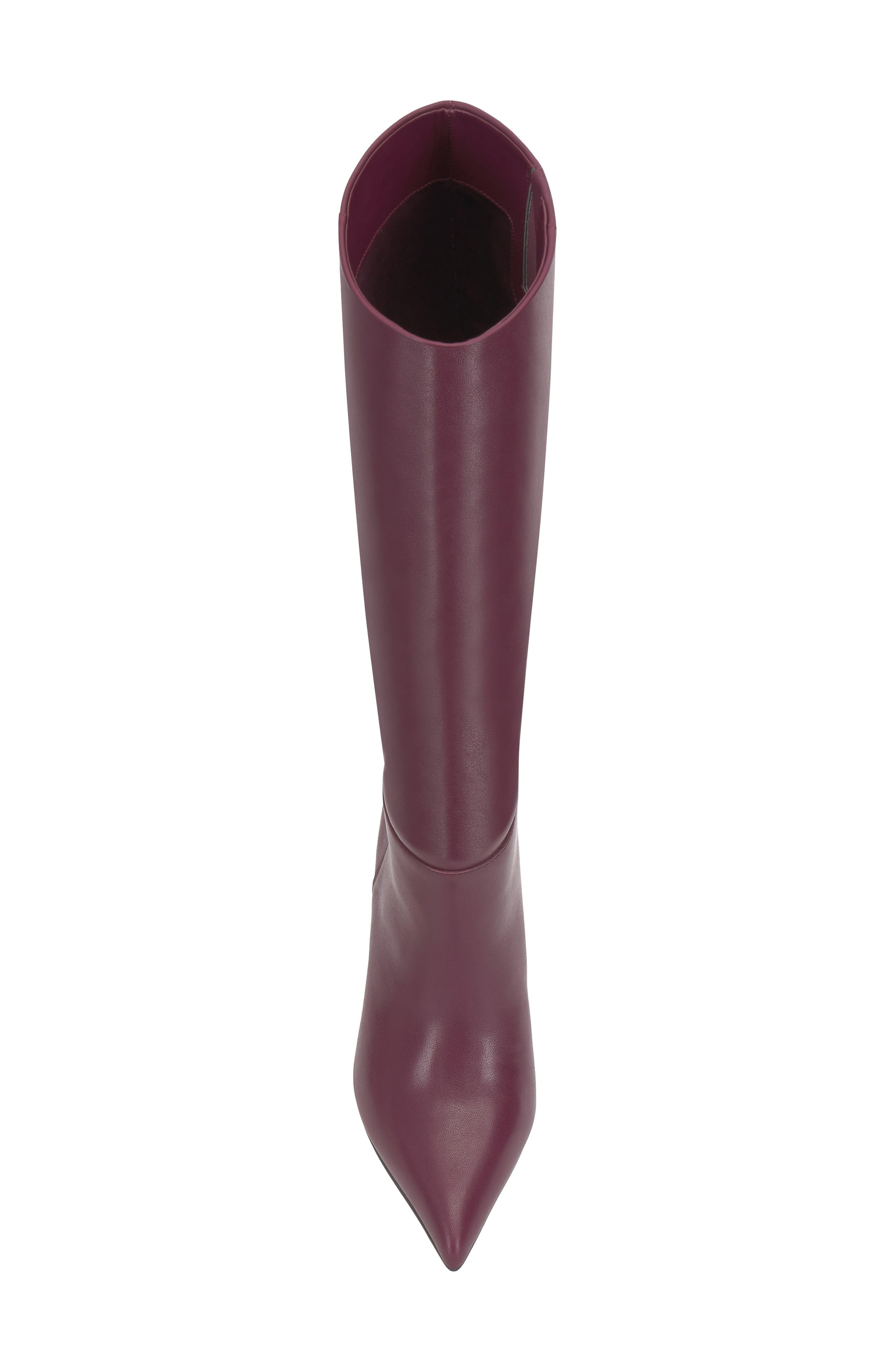 Tansie Tall Boot, Alternate, color, WINEBERRY