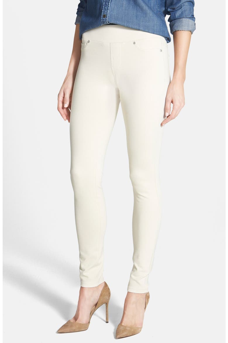 Jeans Company 'Sienna' Ponte Leggings, Main, color, WINTER WHITE