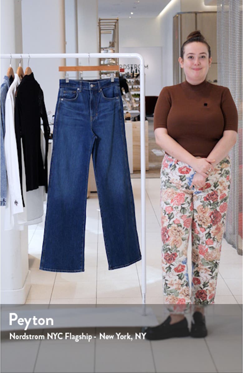 Taylor High Waist Wide Leg Jeans, sales video thumbnail