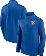 FANATICS Men's Fanatics Branded Royal New York Islanders Authentic Pro Rink Fleece Full-Zip Jacket
