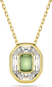 Swarovski Chroma Octagonal Cut Pendant