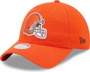 New Era Women's New Era Orange Cleveland Browns Core Classic 2.0 9TWENTY Adjustable Hat