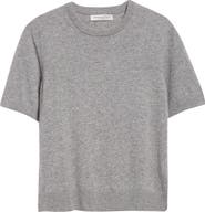 Johnstons of Elgin Classic Cashmere Short Sleeve Sweater