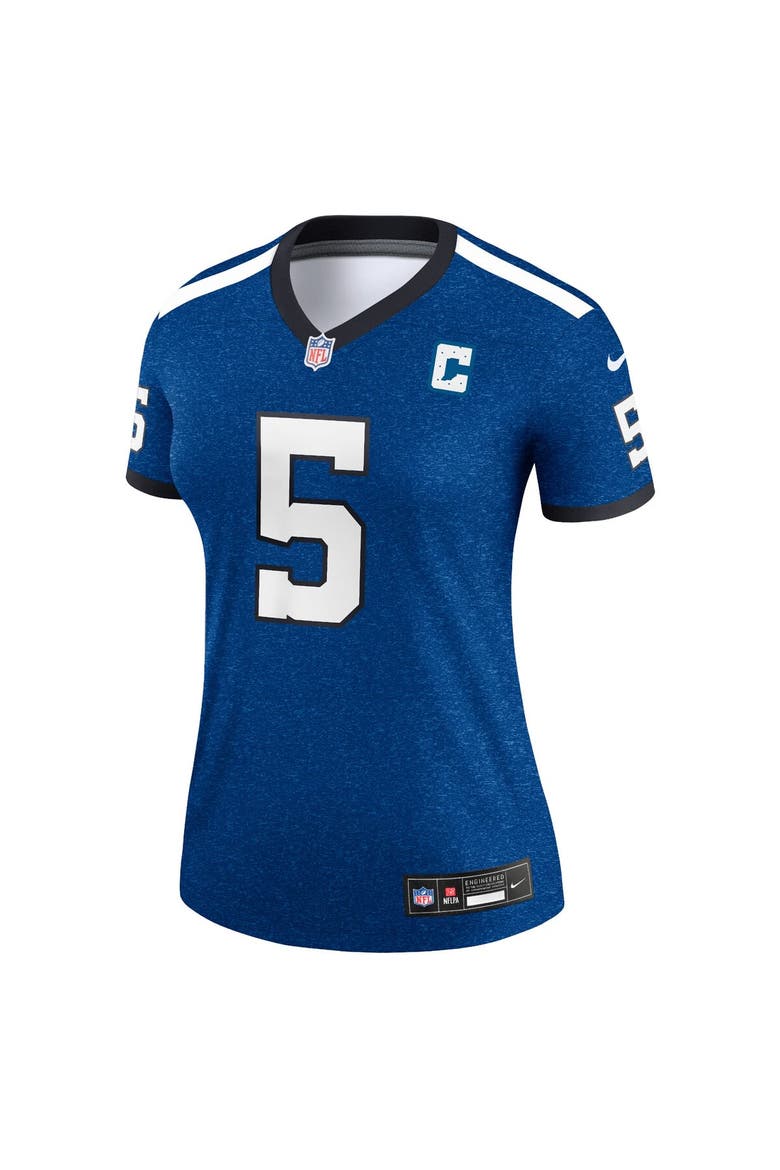 Women's Nike Anthony Richardson  Royal Indianapolis Colts Alternate Legend Player Performance Top, Alternate, color, Royal