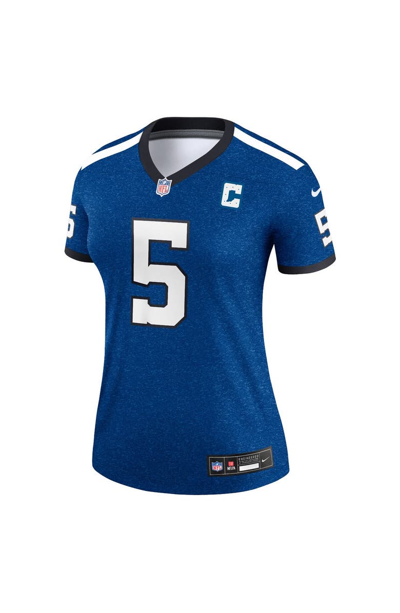 Nike Women's Nike Anthony Richardson  Royal Indianapolis Colts Alternate Legend Player Performance Top, Alternate, color, Royal