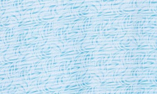 Greg Norman Print Knit Golf Polo In Blue