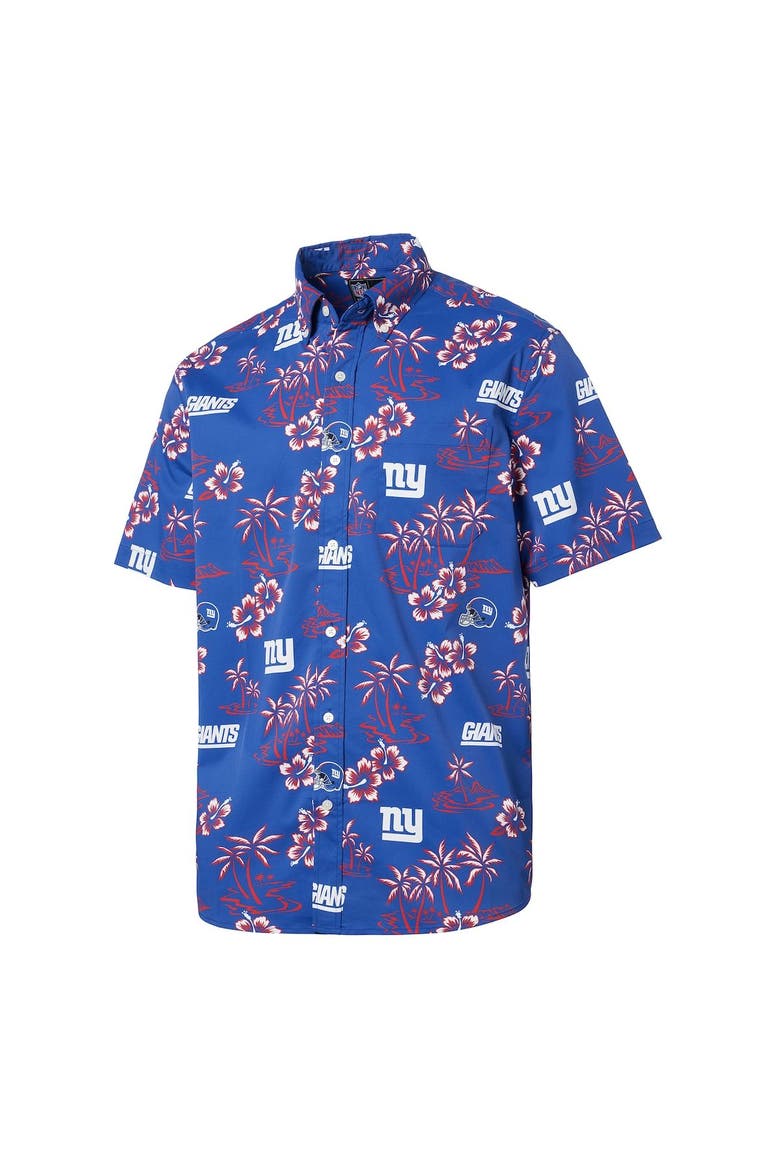 Men's Reyn Spooner Royal New York Giants Kekai Button-Up Shirt, Alternate, color, Royal
