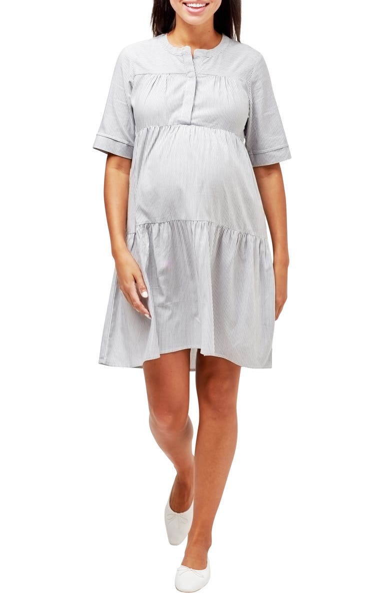 Nom Maternity Valeria Maternity/Nursing Dress, Main, color, 