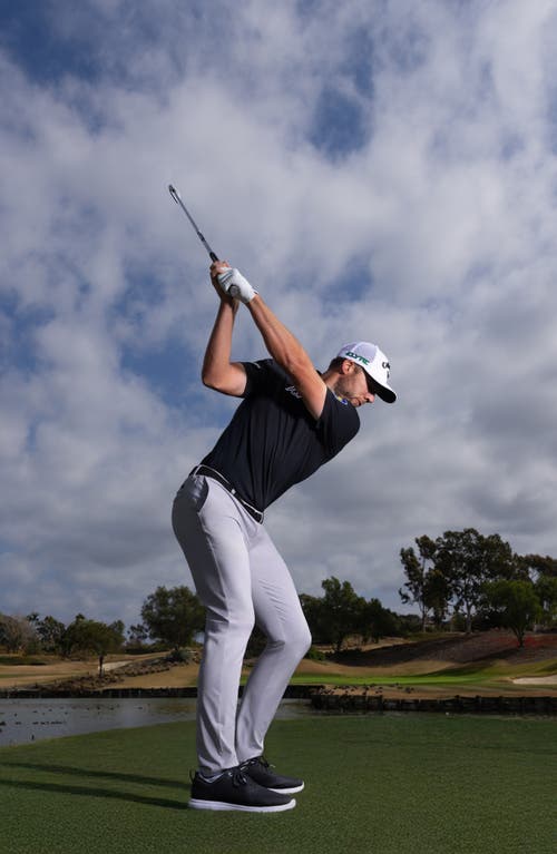 Travismathew Wanderlust Performance Golf Pants In Gray