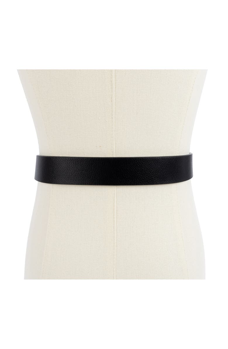 Kurt Geiger London Eagle Leather Belt, Alternate, color, 