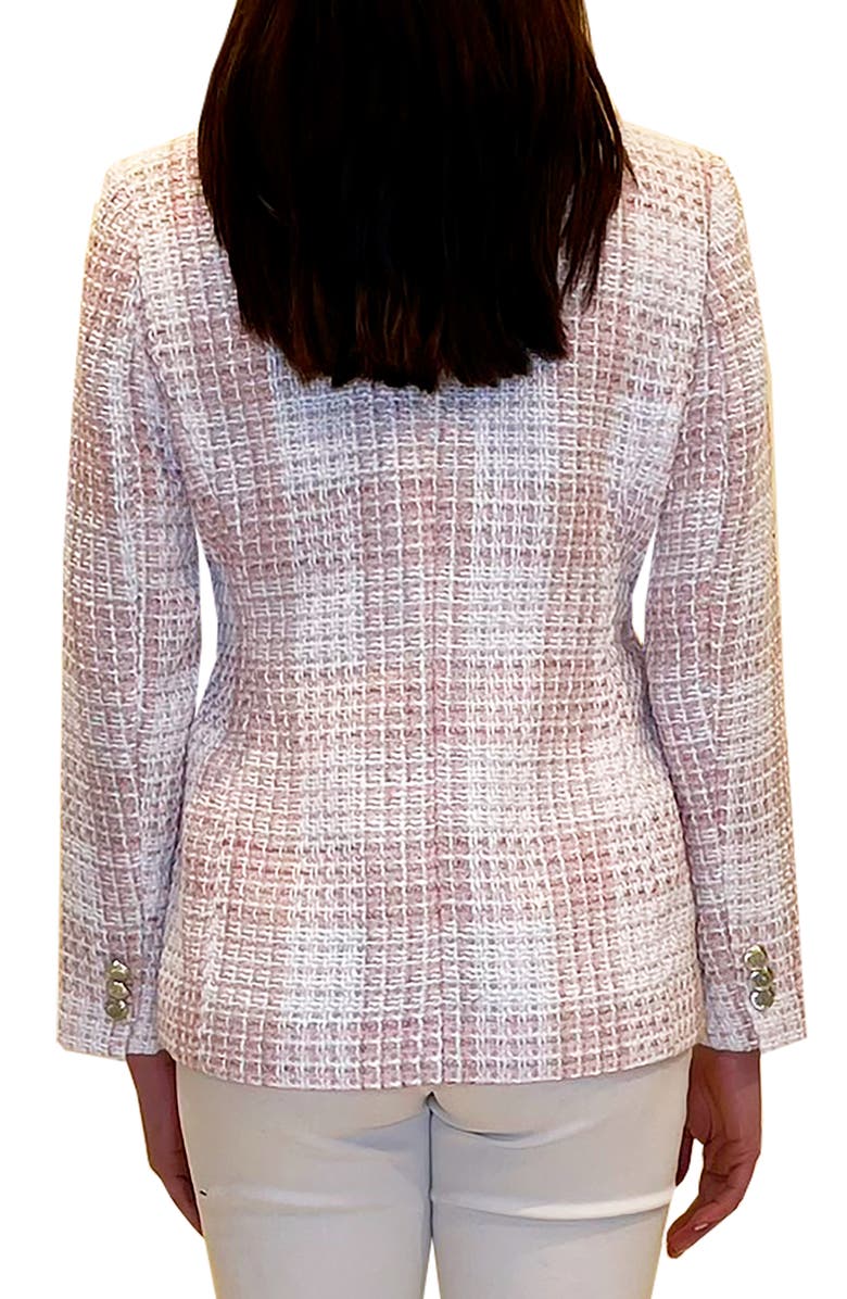 Jaclyn Smith Tweed Plaid Jacket, Alternate, color,