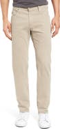 AG Tellis Sueded Stretch Sateen Slim Leg Pants (Nordstrom Exclusive)