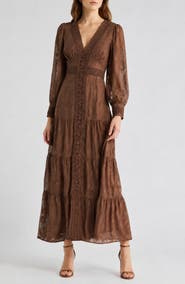 Love By Design Devin Long Sleeve Maxi Dress